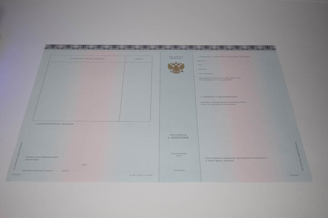 Диплом МГИМО 2014-2025 во Владимире приложение